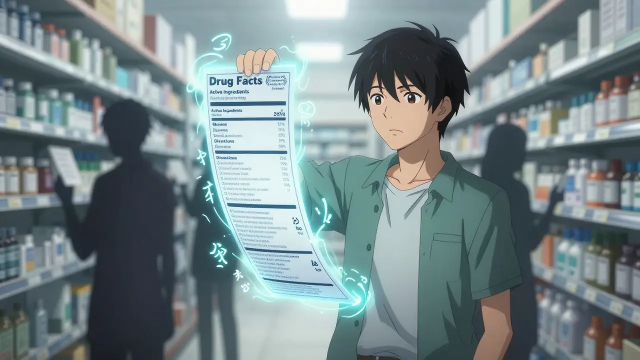 OTC Drug Facts Labels: What to Look For and How to Use Them